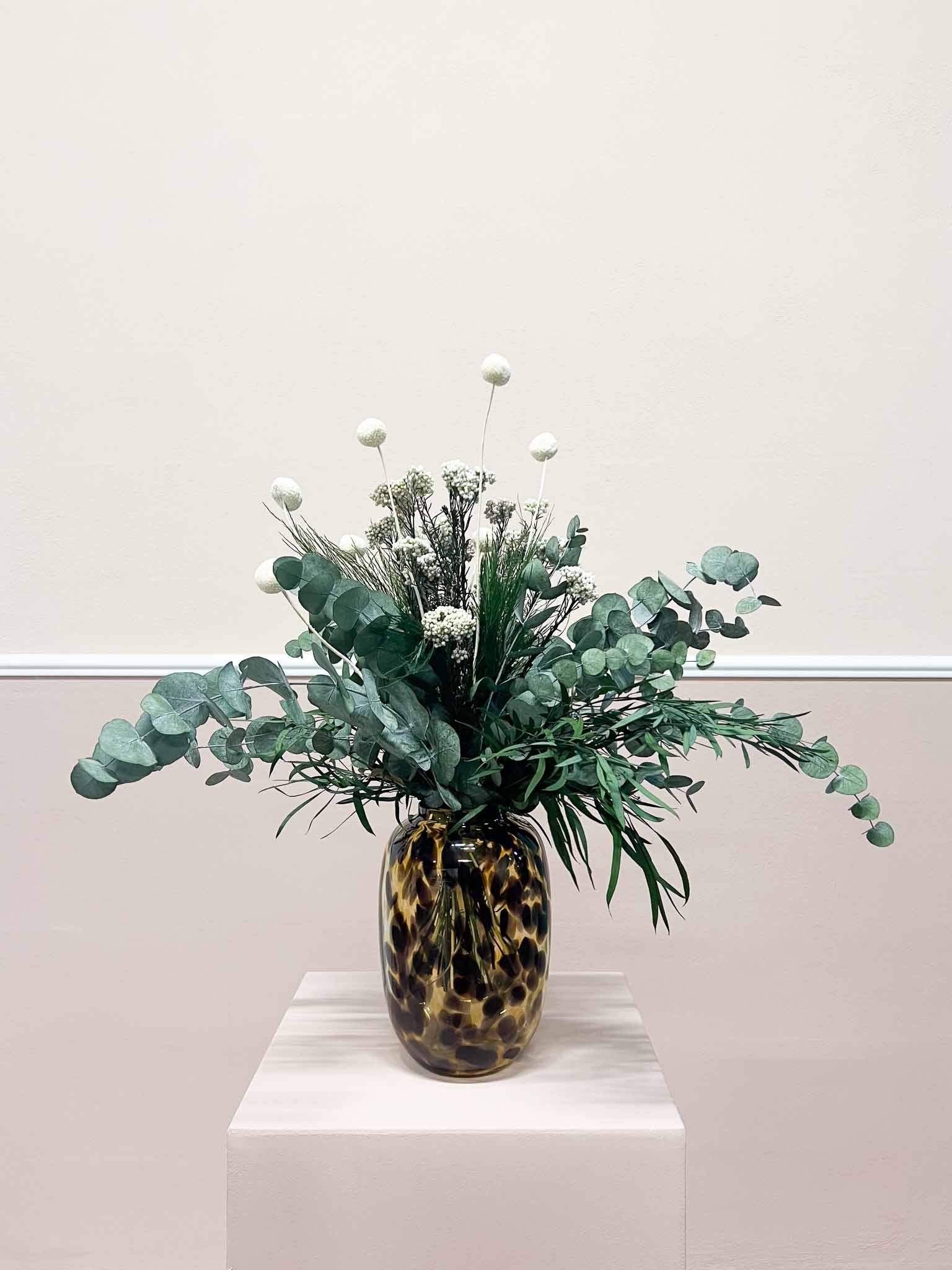 LAERTE » Bouquet dalle tonalità del verde e bianco - Bloomoon