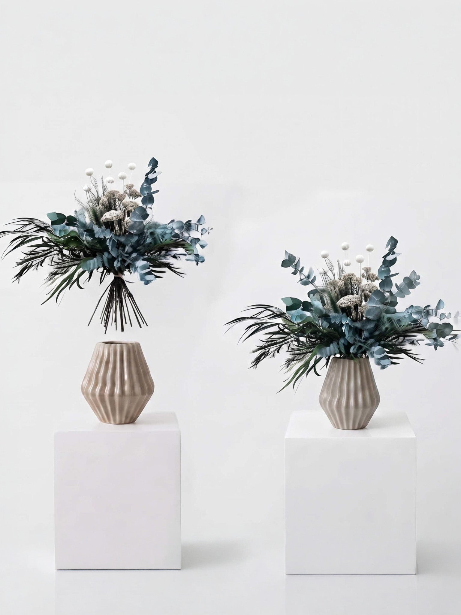 Laerte & Cesarino - Set bouquet e vaso - Bloomoon