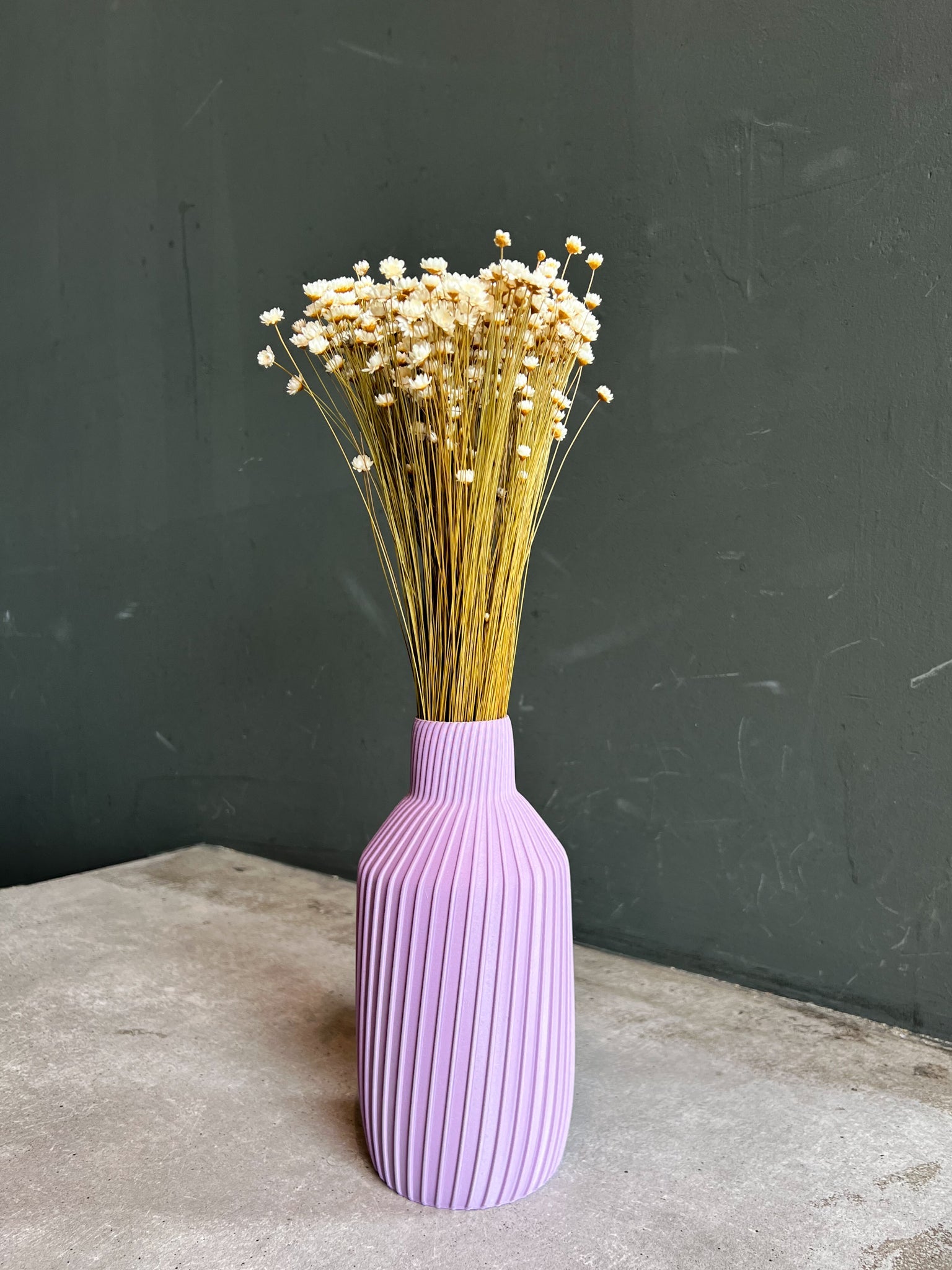 LIAM » Vaso in bioplastica viola antico 20cm - Bloomoon