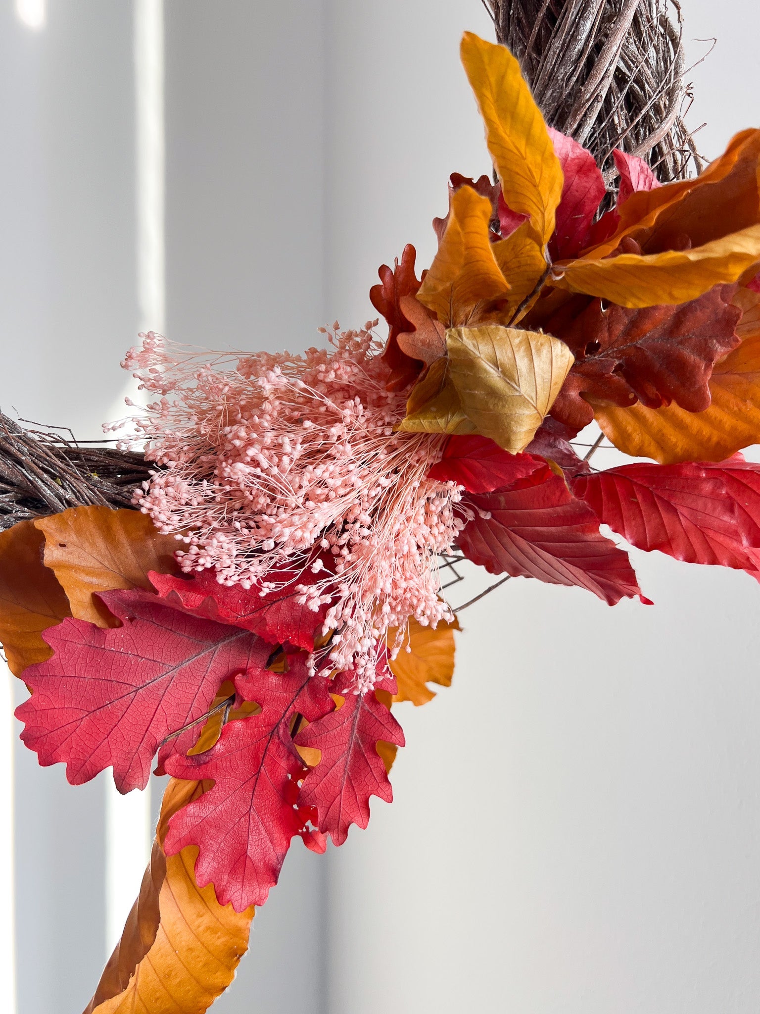 MICHELANGELO » Ghirlanda da appendere foliage autunnale stabilizzato - Bloomoon