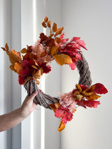 MICHELANGELO » Ghirlanda da appendere foliage autunnale stabilizzato - Bloomoon