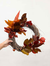 MICHELANGELO » Ghirlanda da appendere foliage autunnale stabilizzato - Bloomoon
