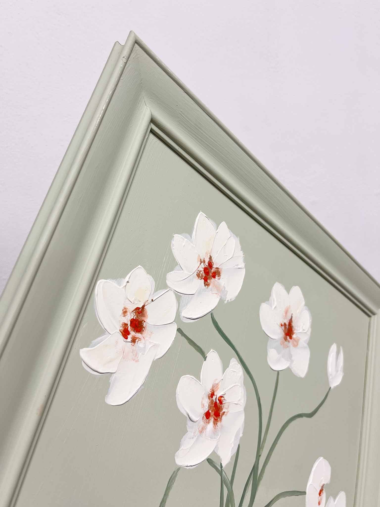 MIRISSA » Dipinto su tela con cornice 50x70cm - Bloomoon