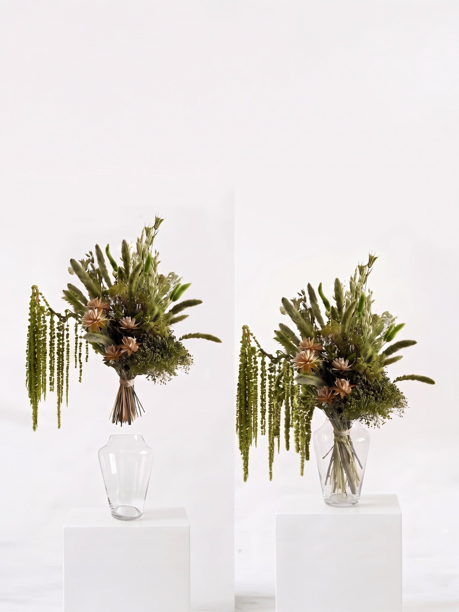 Osiris & Clear – Set Bouquet e Vaso - Bloomoon