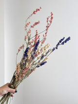 OTTAVIANO » mazzo di fiori di delphinium naturale essiccato - Bloomoon