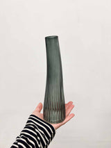 REIKO » Vaso vetro irregolare slanciato verde - Bloomoon