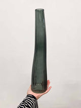 REIKO » Vaso vetro irregolare slanciato verde - Bloomoon