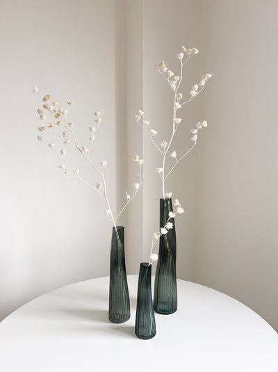 REIKO » Vaso vetro irregolare slanciato verde - Bloomoon