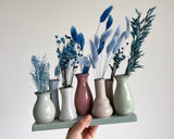 SAMY » Composizione di mini vasi in ceramica su base - Bloomoon