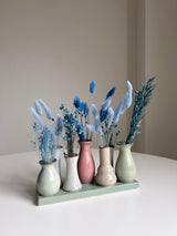 SAMY » Composizione di mini vasi in ceramica su base - Bloomoon