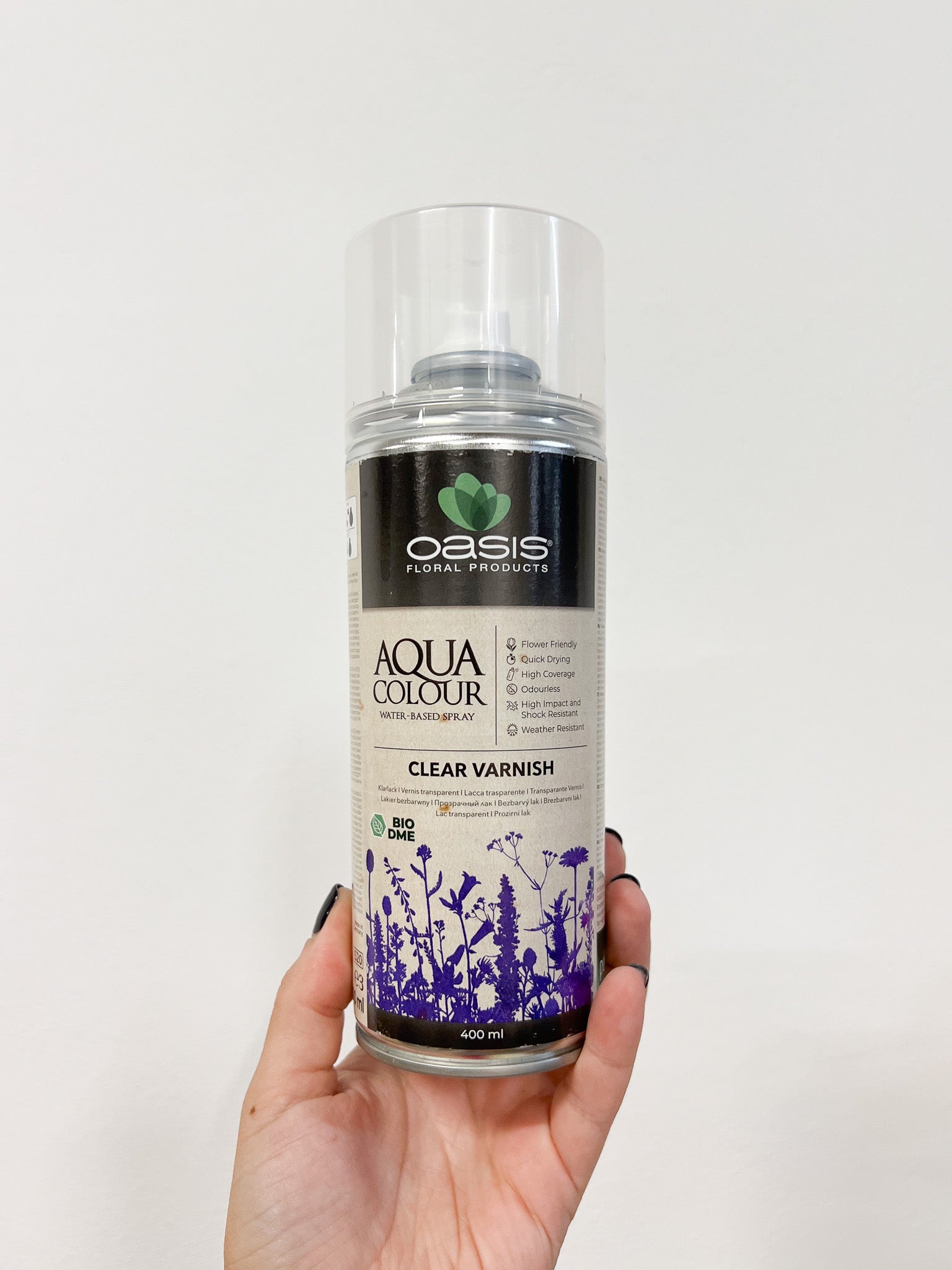 STOP » lacca spray trasparente per pampas 400ml - Bloomoon