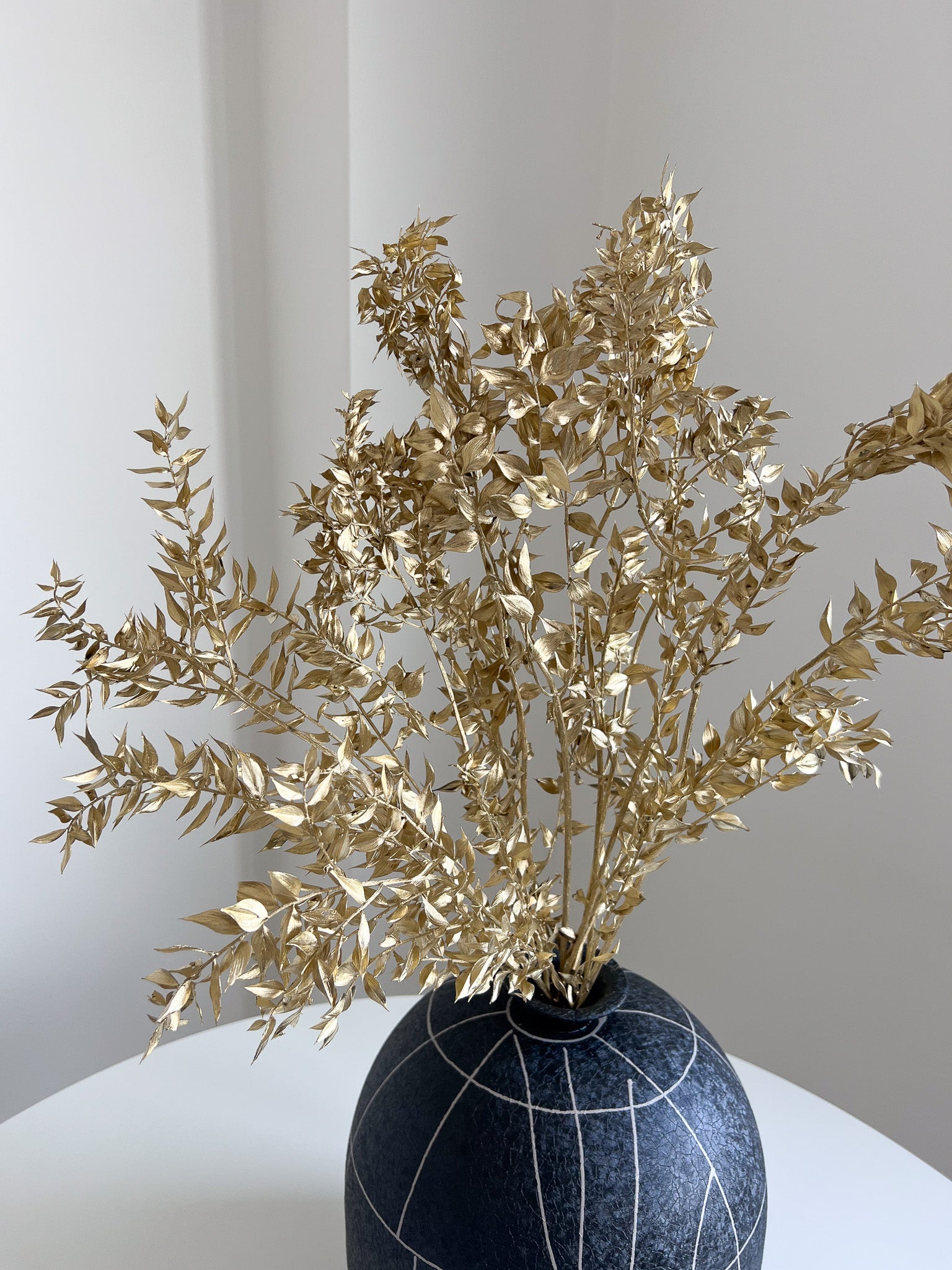 TEODORO » Ruscus essiccato oro 10 steli - Bloomoon