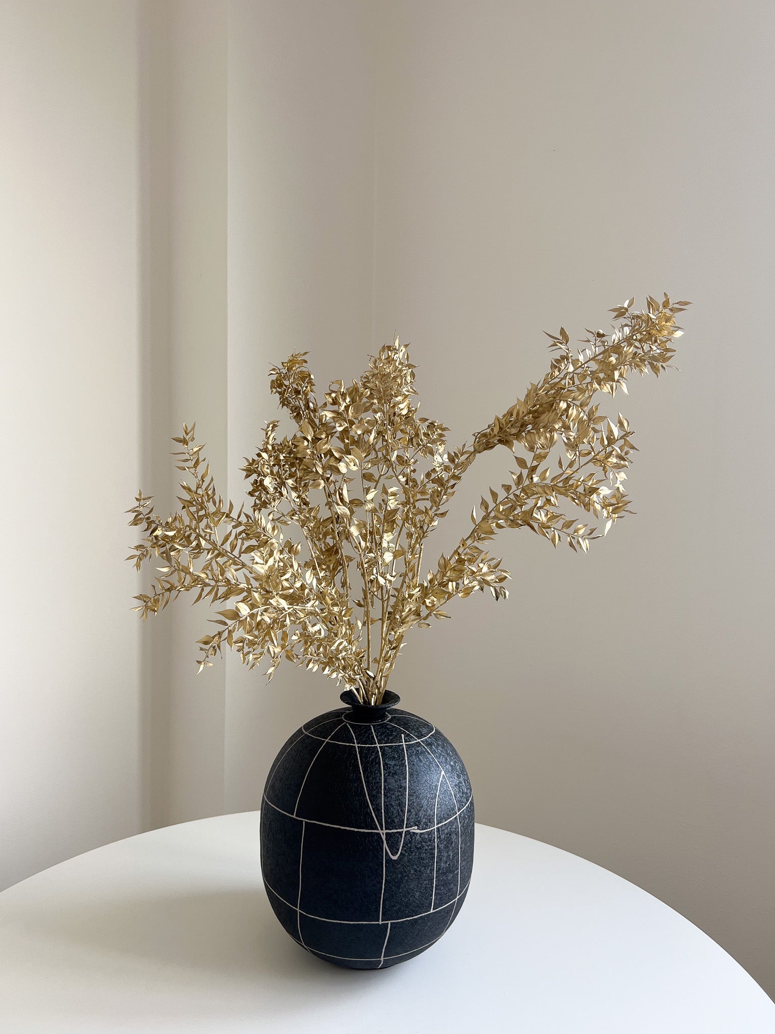 TEODORO » Ruscus essiccato oro 10 steli - Bloomoon